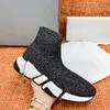 Toppdesigner Socks Shoes Dupe AAAAA Slippers Triple S Sneakers Women Men Casual Shoes Vintage Hacker Cooperate Trainers Old Daddy