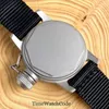 Zegarek tandorio 36 mm Automatyczne vintage zegarek dla mężczyzn podwójne łuk szafir szklar