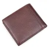Code 186 portefeuille en cuir véritable pour hommes avec porte-cartes porte-po porte-monnaie pour hommes de haute qualité 283Z
