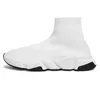 Original OG Flat Tripler S Black White Sock Shoes Designer High Cut Paris Luxury Märke för kvinnor Mens Speed ​​Socks Trainers Fashion Loafers Jogging