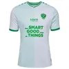 Maillot Asse 2023 2024 As Saint-EtienneゴールキーパーフットボールシャツブティックDes Verts 23 24 Krasso Wadji Cafaro Cafaro Charbonnier Kit Football Shirt 3番目の装備