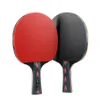 Tabele tenisowe Raquets Huieson 5 gwiazdek Ping Pong Raketa Włókno węglowe do podwójnego wyprysków 220905188E