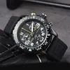 Mens designer relógio preto mulheres relógios festa resistência pro avenger automático montre homme delicado multi mostradores trabalho relógio de luxo 44mm SB048 C23