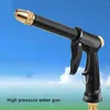 Vattenutrustning Högtryck Vattentpistol för rengöring av biltvättmaskin Hem Trädgårdsslang munstycke sprinklerskum