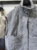 여자 조끼 바잘리아 가을 지퍼 슬리퍼 여성 패딩 코트 겨울 패션 여성 포켓 파카면 재킷 zevity