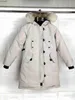 Men's Down Parkas Long Jacket Puffer Coat Parka Hooded Pattern GOOSES Jackets Couple Extra Winter Men Zipper Thick Warm 15 Style to Choose Goos HKD230911