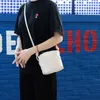 Designer de luxo das mulheres bolsa bvs botteg vene 2023 primavera novo couro genuíno versátil commuter couro macio pequeno quadrado couro malha zíper crossbody x