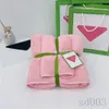 Bathroom luxury towel soft bath towel sets coral velvet pink green yellow white wash face 2pcs washcloth simple embroidery letter designer towel for household s09