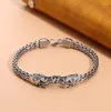 Strand FoYuan Silver Color Aggressive Faucet Bracelet Men's Fashion China-Chic Accessories Women's Jewelry