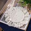 macrame round plachemat