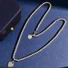 Classic Love Heart Beads Halsband Armbandsmycken Set för kvinnors födelsedagspresent Designer Kvinnsmycken Bröllop Uttalande smycken T T