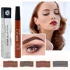 Eyebrow Enhancers Microblading Pen Waterproof Fork Tip Tattoo Pencil Long Lasting Professional Fine Sketch Liquid Eye Brow 230911