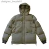 Parkas masculinas para baixo venda quente inverno aquecimento jaqueta masculina ao ar livre regular cor sólida casaco masculino l230911