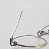 Montature per occhiali da sole DIG Occhiali da vista rotondi in titanio Uomo Occhiali da sole alla moda giapponesi con sfumature di colore Pure IP Galvanotecnica Miopia Occhiali da donna