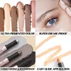 Eye ShadowLiner Combination FOCALLURE Matita ombretto perlescente 24 colori Impermeabile Lunga durata Glitter Shimmer Shadow Liner Stick Trucco Cosmetici 230911