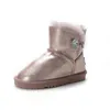 australiska barn stövlar sko hålla varma båge tossor barn klassisk mini halv snö boot vinter full päls fluffig päls satin ankel förskola ps enfant barn barn bootsss