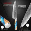 XITUO Chef Knife 8inch Damascus Kitchen Knife Full Tang Handle Pro Sharp VG10 Japanese Steel Meat Sushi Knife Chef Slicing Knife