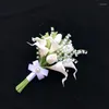 Wedding Flowers Whitney Collection Flower Bouquet Ivory Calla Lilies With Lily Of The Valley Small Size Bridesmaid
