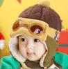 Nuovo stile invernale Berretto in peluche per bambini Diario di Lei Feng Cappello per bambina per ragazzi Cappello per protezione per le orecchie per bambini Stupendo cappello da aviatore addensato in lana floccata