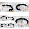 Beaded Sn1061 Rose Quartz Lava Yoga Bracelet Healing Crystals Wrist Mala Beads Chakra Jewelry Natural Stone Womens Drop Deliv Dhgarden Dhryt