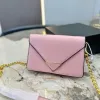 Hot 9A Designer Envelop Tassen Handtassen Pochette felicie Vrouwen Vintage Schoudertas Hobo Clutch Portemonnee Luxe Crossbody gouden Ketting Munt