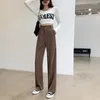 Women's Pants 2023 Spring And Autumn Wide Leg High Waist Drop Straight Tube Loose Casual Suit