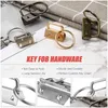 Keychains Lanyards 60 Pcs Key Fob Hardware Set Include 20 Wristlet With Keyring And Keychain Tassel Swivel Snap Hook Drop Delivery Fas Dhmb2