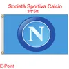 İtalya Napoli FC Tip B 3 5ft 90cm 150cm Polyester Serie Bir bayrak afiş dekorasyonu uçan ev bahçe bayrağı festival hediyeleri305s
