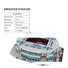 DY tredimensionell pussel fotbollsplan Modell Building Stadium Assembly Toy