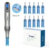 Dr. Pen A9 A8S M8S Cartucce ad ago Cartucce a baionetta 12 18 24 36 42 Ago Nano 3D MTS Micro Skin Needling Compatibile Dr Pen Sostituisci gli aghi per microneedling per tatuaggio