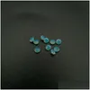 ルーズダイヤモンド253良質高温抵抗ナノジェムファセットラウンド0.8-2.2mmミディアムオパール灰色がかった緑の青s dhgarden dhopy