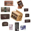 Mystery Random Wallet Boxes Lucky Coin Purses Box Lucky Surprise Favors For Adults High Quality Card Holder Birthday Gift302Z