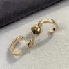 Boucles d'oreilles de créateur, boucles d'oreilles d'amour, cadeau de fête, vis de mariage, bijoux à la mode pour Couple