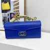 Lan Top Qualität Designer Handtaschen Tote Brieftasche Tasche Frauen Umhängetasche Schulter Designer Tasche Fransen Mode Messenger Taschen Geldbörse Blaue Handtasche