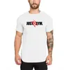 T-shirts pour hommes marque été décontracté respirant hommes court Cool t-shirt mode Fitness hauts manches sport imprimer