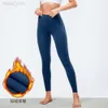 Projektant Aloo Pant pochodzący joga Plush Nude Matte Yoga Pants dla kobiet o wysokiej talii i pośladkach podnoszących ciasne kieszenie do ćwiczeń i spodni fitness 2024