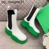 Ny designer boot high soled martin för män kvinnor par chelsea stövlar tunna anklereal läder utomhus fotled anti-slip plattform kvinnors män stövlar