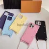 Cell Phone Cases Designer Cross body Card Wallet Phone Cases for iPhone 15 14 13 12 11 Pro Max 14promax 13promax 14pro 14plus 13pro 12pro fashion case 5 colors cellphone