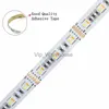 LED Şeritler DC12V/24V 5050 SMD 5 Renk 1 LED Çip Esnek LED Strip Işık RGB+Soğuk Beyaz+Sıcak Beyaz 60LEDS/M 40 Anahtar Kontrolör HKD230912