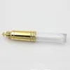 8 ml bricolage lèvres vides brillant bouteille conteneurs maquillage outil cosmétique couronne d'or en plastique LipGloss Tubes Mfiii