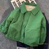 Down Boys Ceket Çocuk Giyim Coat 2023 Yeni Sonbahar Kış Moda Sıcak Dönüş Yatak Pamuk Renk R230912