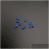 Loose Diamonds 223/1 Good Quality High Temperature Resistance Nano Gems Facet Round 0.8-2.2Mm Very Dark Vivid Opal Sapphire Dhgarden Dhs8Y
