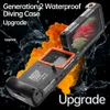 iPhone 14 14 13 12 Pro Max Underwater Samsung S21 S22 S23 Ultra의 방수 케이스를위한 15m Professional Diving Phone Case Case