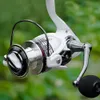 Fly Fishing Reels2 coil Spinning Reel RightLeft Bearing Balls Sea Professional Metal Coil Boat Rock Wheel 230912