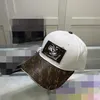 Casquettes de balle Casquettes de balle 2022 Chapeau classique avec boîte sac à poussière noir marron bleu rose blanc toile de caractère mettant en vedette hommes casquette de baseball mode femmes seau de soleil protection UV Co