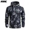 Cycling Jackets HPWF Cycling Jacket Windproof Motorcycle Coat Mountain Bike Clothing Hooded Bicycle Windbreaker Ropa MTB Ciclismo 230911