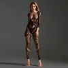 Sexy Set Sexy Design Black Mature Full Body Crotchless Bodystocking 230808