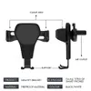 車の携帯電話ホルダー空気の電気通気車エアベントマウントスタンドスマートフォン重力ブラケット用磁気モバイルホルダー