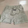 Short en tissu serviette décontracté, maillot d'été européen grande taille pour hommes, bas à cordon de serrage, 23Fw, 28 août