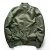 Mensjackor Bomber Jacket Spring Autumn Male Baseball Pilot Outwear Coat Zipper Plus Size Tactical Uniform 230912